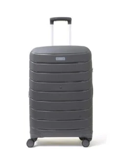 Rock Luggage Prime 8 Wheel Hardshell Medium Suitcase - Charcoal -Reata Bags Travel Shop UYVJR SQ3 0000000071 CHARCOAL SLd