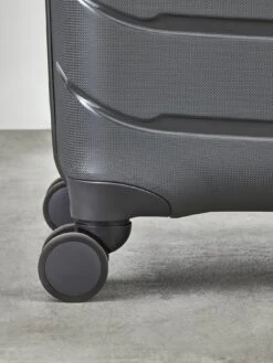 Rock Luggage Prime 3 Piece Set Hardshell 8 Wheel Spinner - Charcoal -Reata Bags Travel Shop UYVJT SQ3 0000000071 CHARCOAL SLd