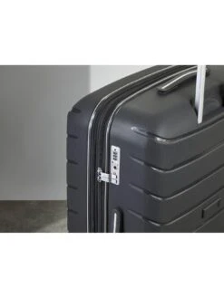 Rock Luggage Prime 3 Piece Set Hardshell 8 Wheel Spinner - Charcoal -Reata Bags Travel Shop UYVJT SQ6 0000000071 CHARCOAL SLd3