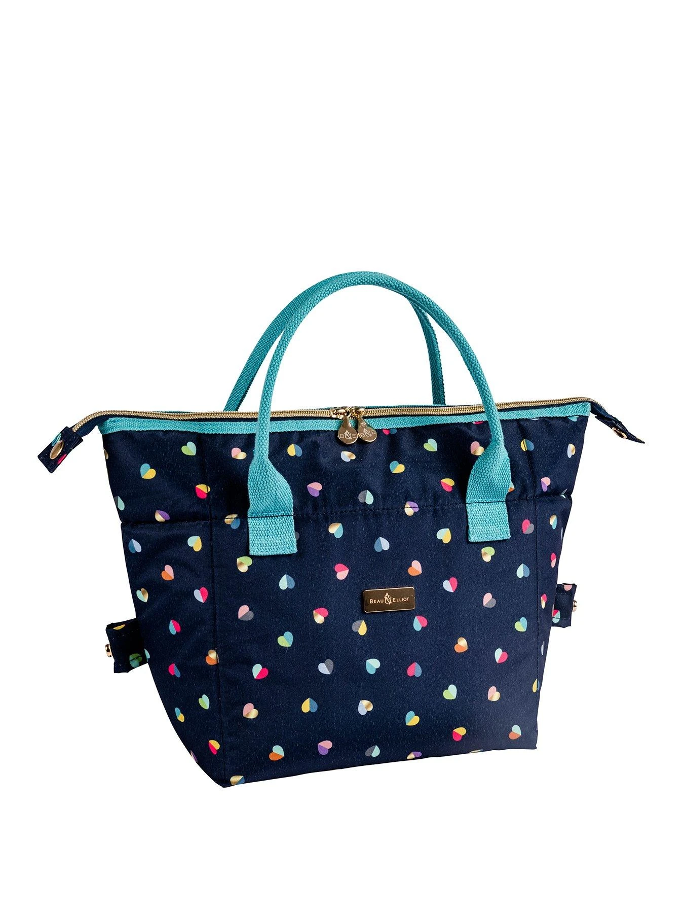 BEAU & ELLIOT 'Mini Confetti' - Convertible '2 In 1' Picnic Insulated Lunch Bag 4 BEAU & ELLIOT 'Mini Confetti' - Convertible '2 In 1' Picnic Insulated Lunch Bag - Image 2