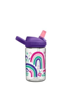 Camelbak Eddy+ Kids 14oz, Rainbow Floral Water Bottle 9 Camelbak Eddy+ Kids 14oz, Rainbow Floral Water Bottle -Reata Bags Travel Shop V4FZW SQ3 0000000088 NO COLOR SLd