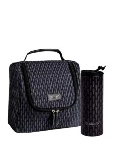 BEAU & ELLIOT 'Manhattan' Insulated Large Picnic Lunch Bag + Stainless Steel Insulated Travel Mug
