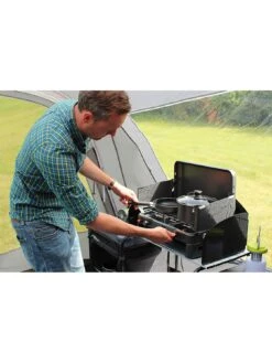 OUTDOOR REVOLUTION Twin Burner Gas Stove & Grill (Screw Fitting Gas Cart Compatible) -Reata Bags Travel Shop VDJW4 SQ4 0000000088 NO COLOR SLd1