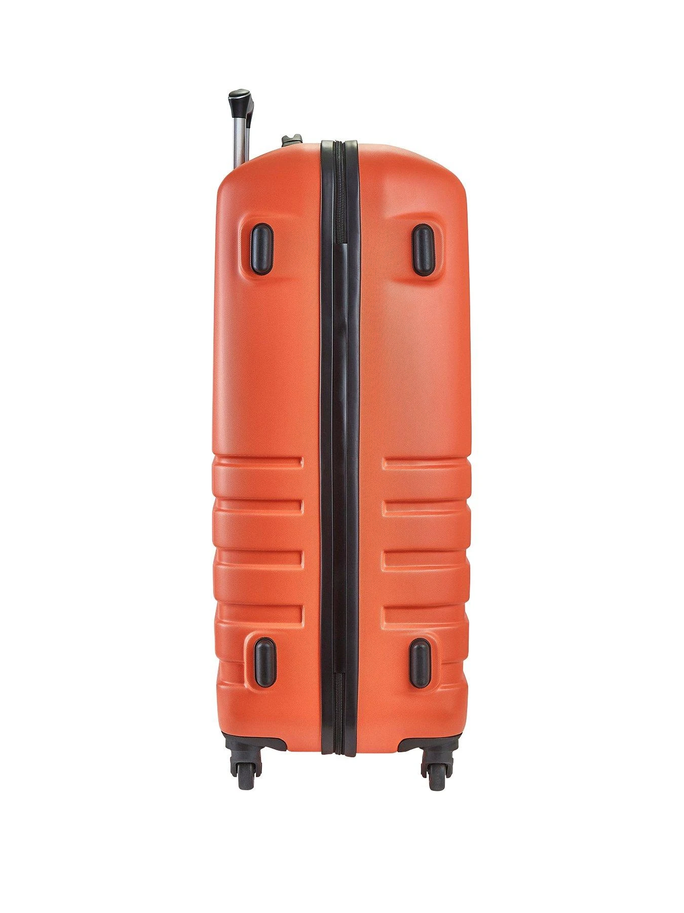 Rock Luggage Byron 3 Piece Set Hardshell 4 Wheel TSA Spinner - Orange 4 Rock Luggage Byron 3 Piece Set Hardshell 4 Wheel TSA Spinner - Orange - Image 2