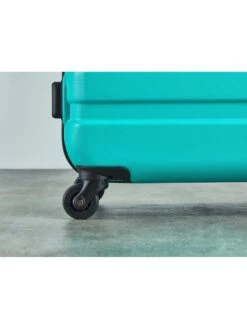 Rock Luggage Bryon 4 Wheel Hardshell TSA Large Suitcase - Turquoise -Reata Bags Travel Shop VENZ5 SQ3 0000000061 TURQUOISE SLd