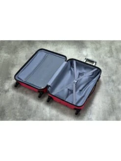 Rock Luggage Bryon 4 Wheel Hardshell Cabin TSA Suitcase - Pink -Reata Bags Travel Shop VENZ9 SQ4 0000000063 PINK SLd1