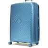 Rock Luggage Infinity 8 Wheel Hardshell Large Suitcase - Navy