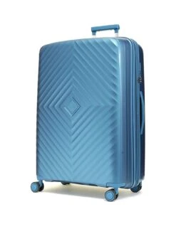 Rock Luggage Infinity 8 Wheel Hardshell Large Suitcase - Navy