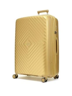 Rock Luggage Infinity 8 Wheel Hardshell Large Suitcase - Gold