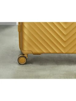 Rock Luggage Infinity 8 Wheel Hardshell Large Suitcase - Gold -Reata Bags Travel Shop VENZQ SQ3 0000000036 GOLD SLd