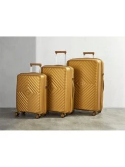 Rock Luggage Infinity 8 Wheel Hardshell Large Suitcase - Gold -Reata Bags Travel Shop VENZQ SQ7 0000000036 GOLD SLd4