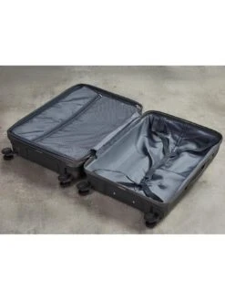 Rock Luggage Infinity 8 Wheel Hardshell Medium Suitcase - Charcoal -Reata Bags Travel Shop VEO03 SQ4 0000000071 CHARCOAL SLd1