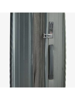 Rock Luggage Infinity 8 Wheel Hardshell Medium Suitcase - Charcoal -Reata Bags Travel Shop VEO03 SQ6 0000000071 CHARCOAL SLd3