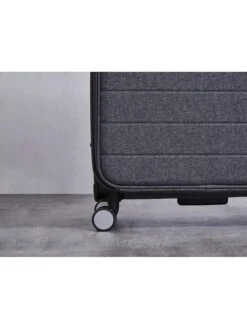 Rock Luggage Rocklite DLX 8 Wheel Soft Unique Lightweight Medium Suitcase - Charcoal 10 Rock Luggage Rocklite DLX 8 Wheel Soft Unique Lightweight Medium Suitcase - Charcoal -Reata Bags Travel Shop VEO0H SQ3 0000000071 CHARCOAL SLd