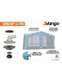 Vango Balletto Air 390 Elements ProShield Caravan Awning -Reata Bags Travel Shop VFWED SQ4 0000000005 GREY SLd1