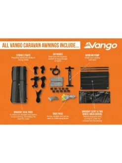 Vango Balletto Air 390 Elements ProShield Caravan Awning -Reata Bags Travel Shop VFWED SQ5 0000000005 GREY SLd2