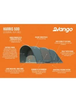 Vango Harris Flow 500 13 Vango Harris Flow 500 -Reata Bags Travel Shop VFWEN SQ5 0000000047 GREEN SLd2