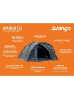 Vango Cragmor 500 -Reata Bags Travel Shop VFWEQ SQ7 0000000047 GREEN SLd4