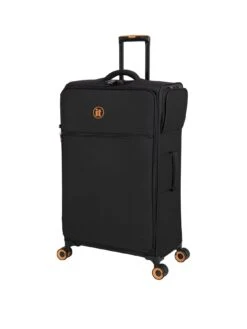 It Luggage Simultaneous Black Large Attachable Suitcase