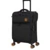 It Luggage Simultaneous Black Cabin Attachable Suitcase 1 It Luggage Simultaneous Black Cabin Attachable Suitcase -Reata Bags Travel Shop VGB3J SQ1 0000000004 BLACK SLf