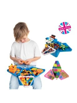 Trunki TeeBee Travel ToyBox / Lap Tray Blue