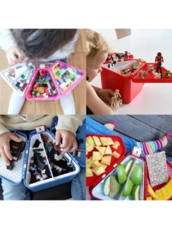 Trunki TeeBee Travel ToyBox / Lap Tray Blue -Reata Bags Travel Shop VGB4L SQ5 0000000020 BLUE SLd2