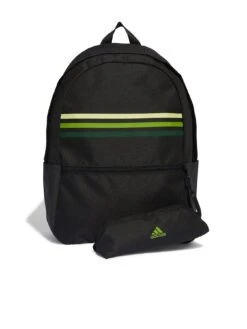 Adidas Classic 3 Stripe Backpack With Pencil Case