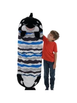 Happy Nappers Black Shark Sleeping Bag - Medium 13 Happy Nappers Black Shark Sleeping Bag - Medium -Reata Bags Travel Shop VGMDU SQ6 0000000004 BLACK SLd3