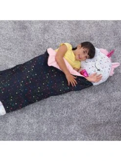 Happy Nappers Shimmer Unicorn Sleeping Bag - Medium -Reata Bags Travel Shop VGMDW SQ3 0000000029 MULTI SLd