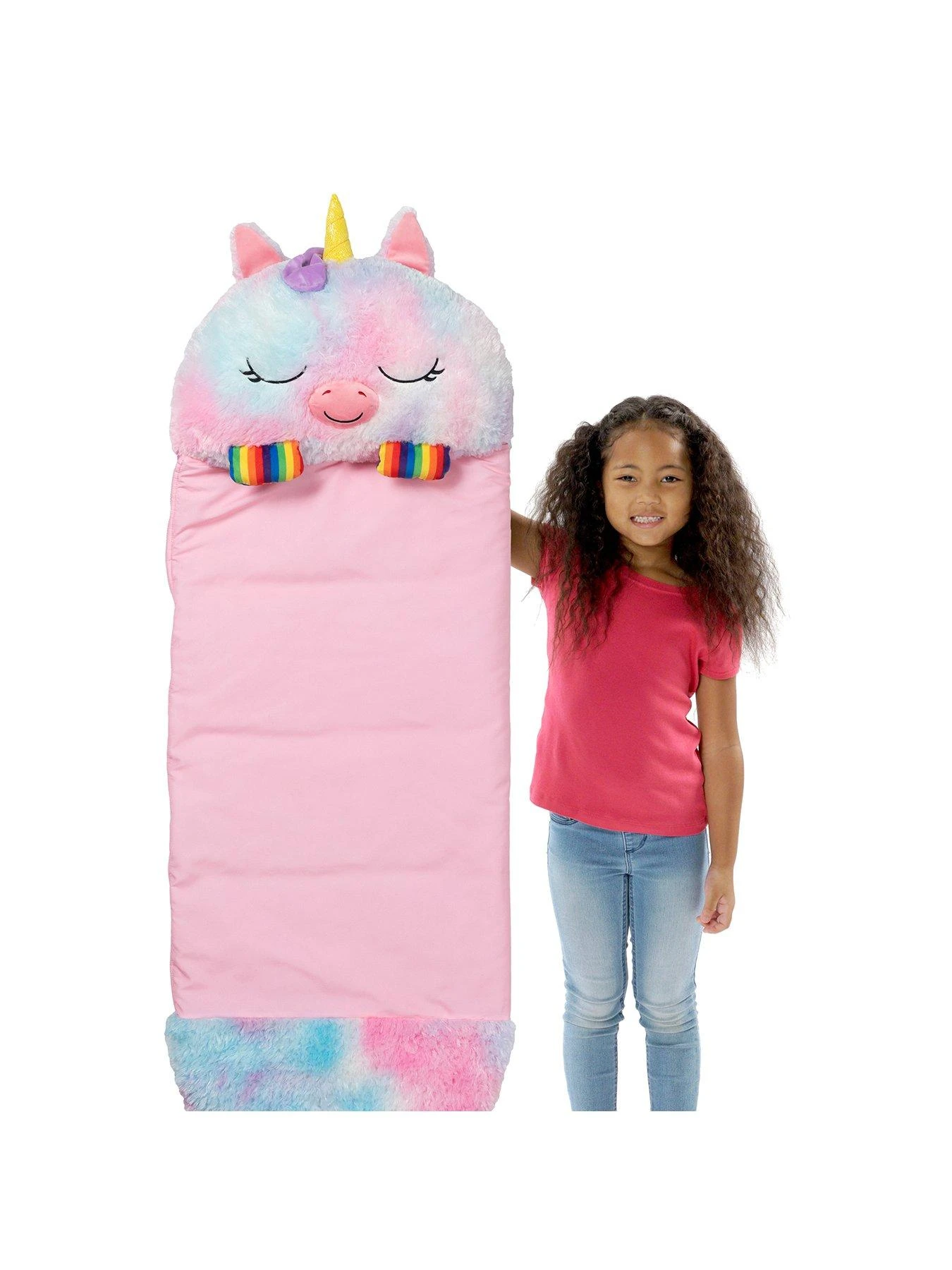 Happy Nappers Rainbow Unicorn Sleeping Bag - Medium 8 Happy Nappers Rainbow Unicorn Sleeping Bag - Medium - Image 6