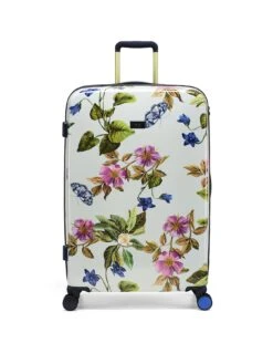 Joules Large Trolley Case 4W - Spring Wood Botanical New