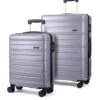 Rock Luggage Lisbon 2 Pc Set Grey -Reata Bags Travel Shop VLJZ8 SQ1 0000000005 GREY SLf