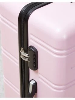 Rock Luggage Lisbon Medium Suitcase Pink -Reata Bags Travel Shop VLJZQ SQ5 0000000063 PINK SLd2