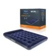 Silentnight Camping Collection Flock Airbed - Footpump - Blue - Double