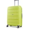 Rock Luggage Tulum Hardshell 8-wheel Spinner Medium Suitcase -Lime/Grey -Reata Bags Travel Shop VPJMI SQ1 0000000047 GREEN SLf