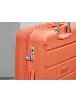 Rock Luggage Tulum Hardshell 8-wheel Spinner Medium Suitcase -Peach Echo -Reata Bags Travel Shop VPJMX SQ5 0000000198 ORANGE SLd2