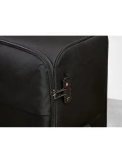 Rock Luggage Paris 8 Wheel Softshell Lightweight Medium Suitcase With Lock -Black -Reata Bags Travel Shop VPK6X SQ5 0000000004 BLACK SLd2