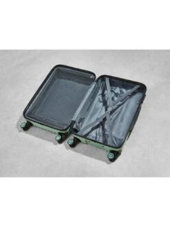 Rock Luggage Santiago Hardshell 8 Wheel Suitcase - Medium  -Reata Bags Travel Shop VPRVF SQ6 0000000047 GREEN SLd3