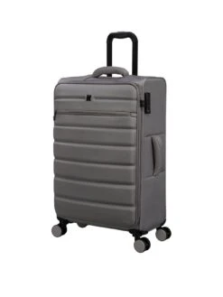 It Luggage Census Grey Skin Medium Suitcase